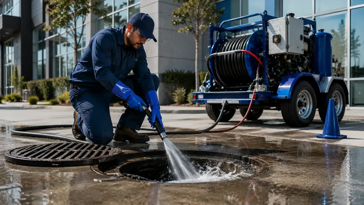 Commercial Hydro Jet Drain Cleaning in Bodega Bay