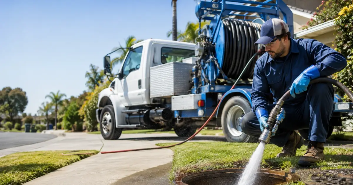 Hydro jet sewer cleaning Bodega Bay