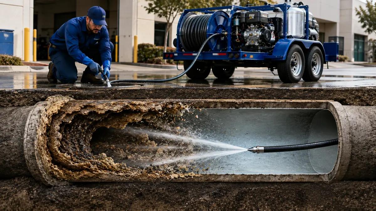Sewer Pipe Descaling in Bodega Bay